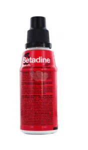 La bétadine est un incontournable de la trousse de premiers soins