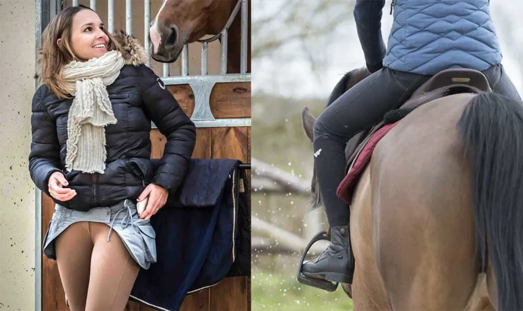 Pour Noël, offrez un sac ceinture ou des chaussettes d'équitation