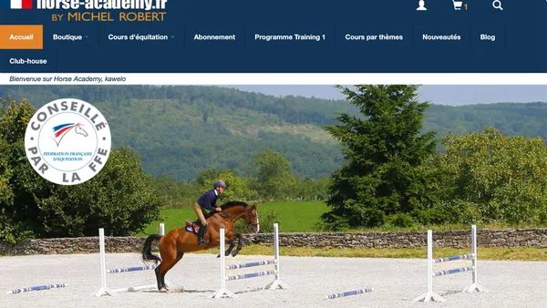 Horse Academy : le site de cours vidéos par Michel Robert