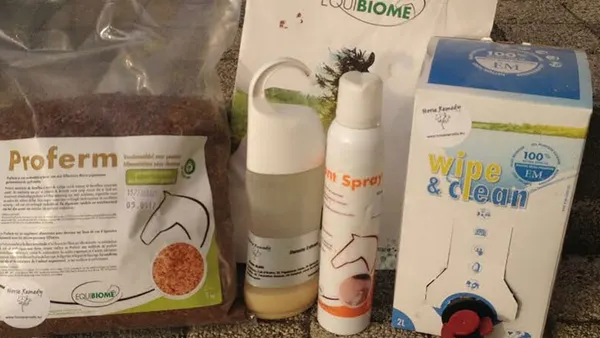 J'ai testé pour vous : les micro-organismes efficaces (EM) de chez Horse Remedy !