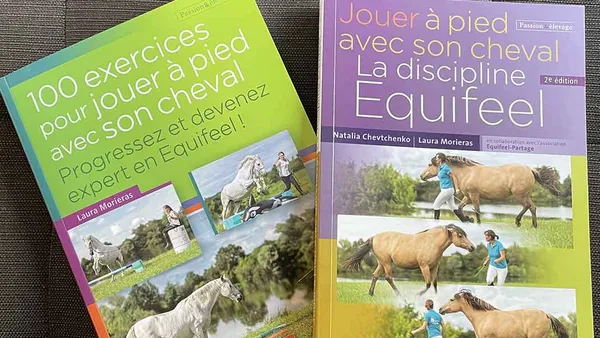 Zoom sur les livres d'Equifeel de l'association Equifeel Partage