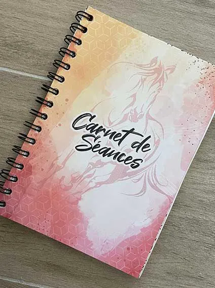 Le nouveau Carnet de séances, à découvrir en avant-première lors du salon Cheval Passion