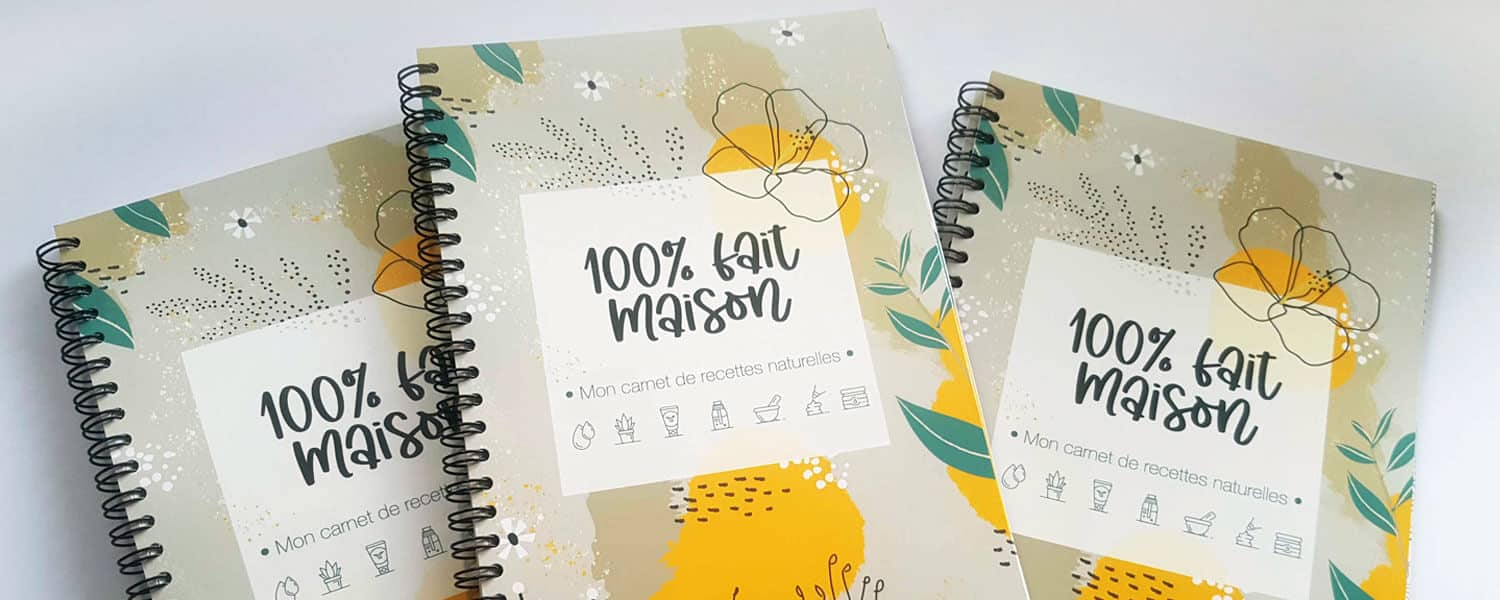 carnet 100% fait maison - le carnet de la cosmétique DIY