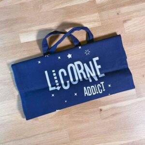 tote bag en coton licorne addict